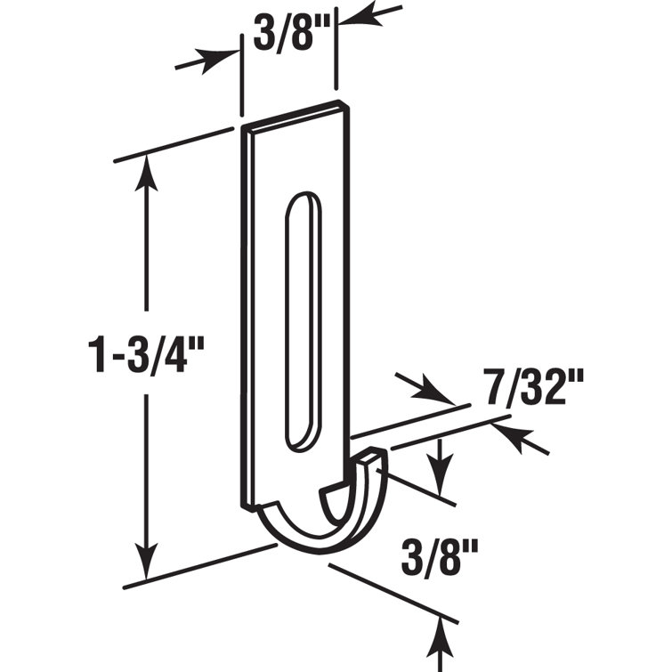 PrimeLine Screen Door Latch Strike Wayfair